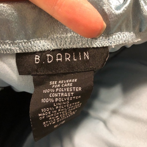 B Darlin Strapless Cocktail/Formal Dress - Picture 7 of 10